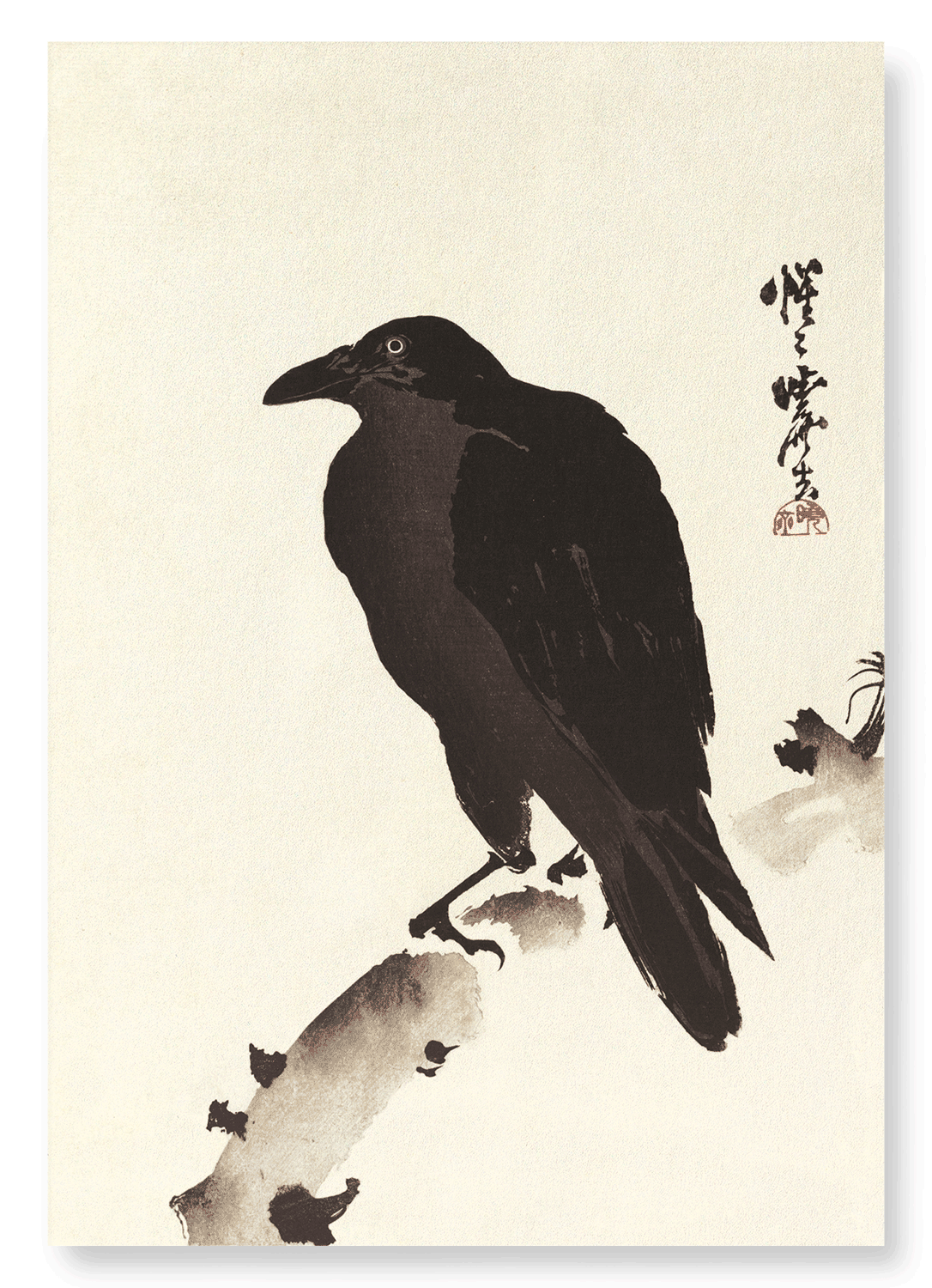 CROW (C.1868): Japanese Art Print