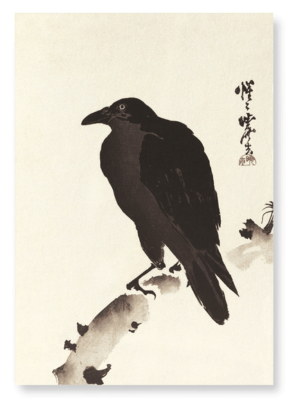 CROW (C.1868): Japanese Art Print