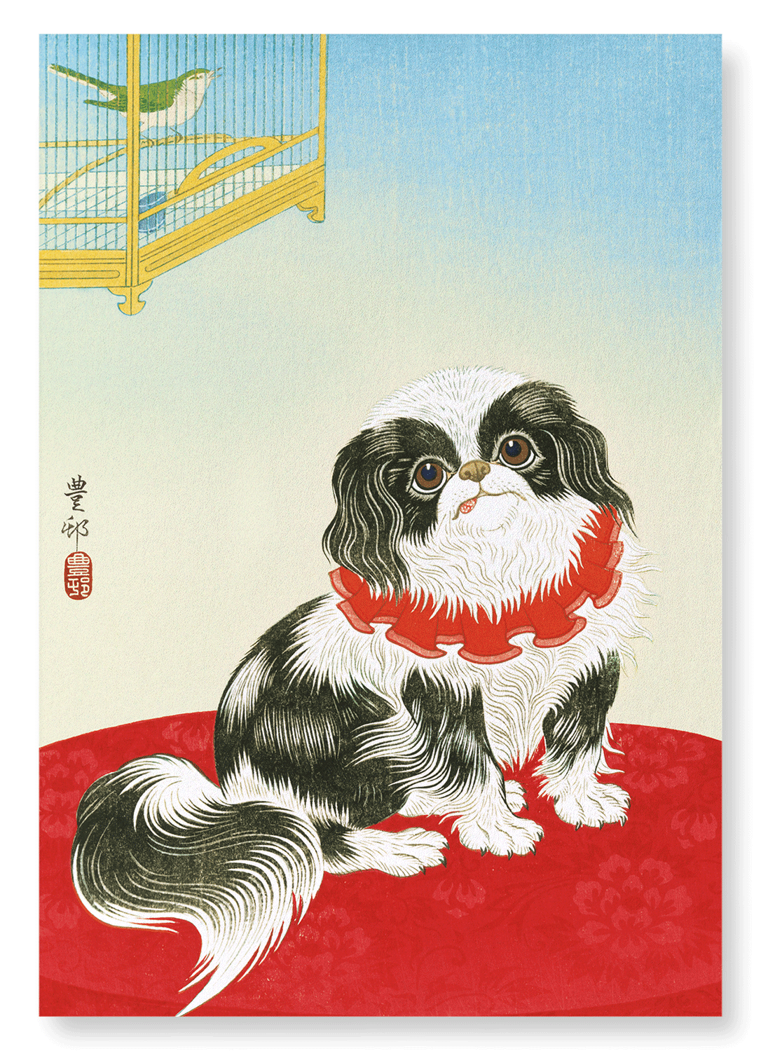 PEKINGESE DOG (C.1930): Japanese Art Print