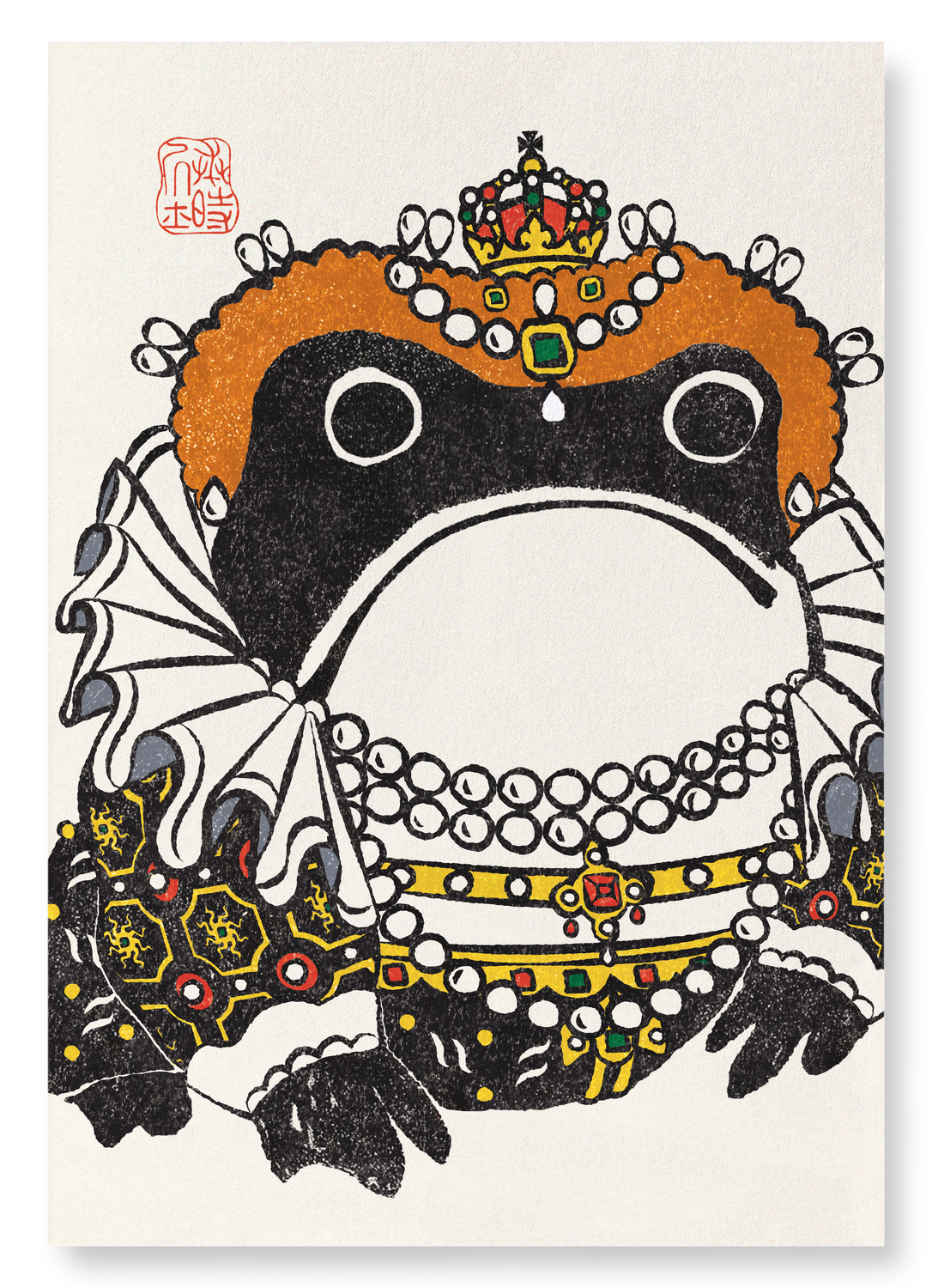 REGINA EZEN FROG: Ezen Frog Art Print