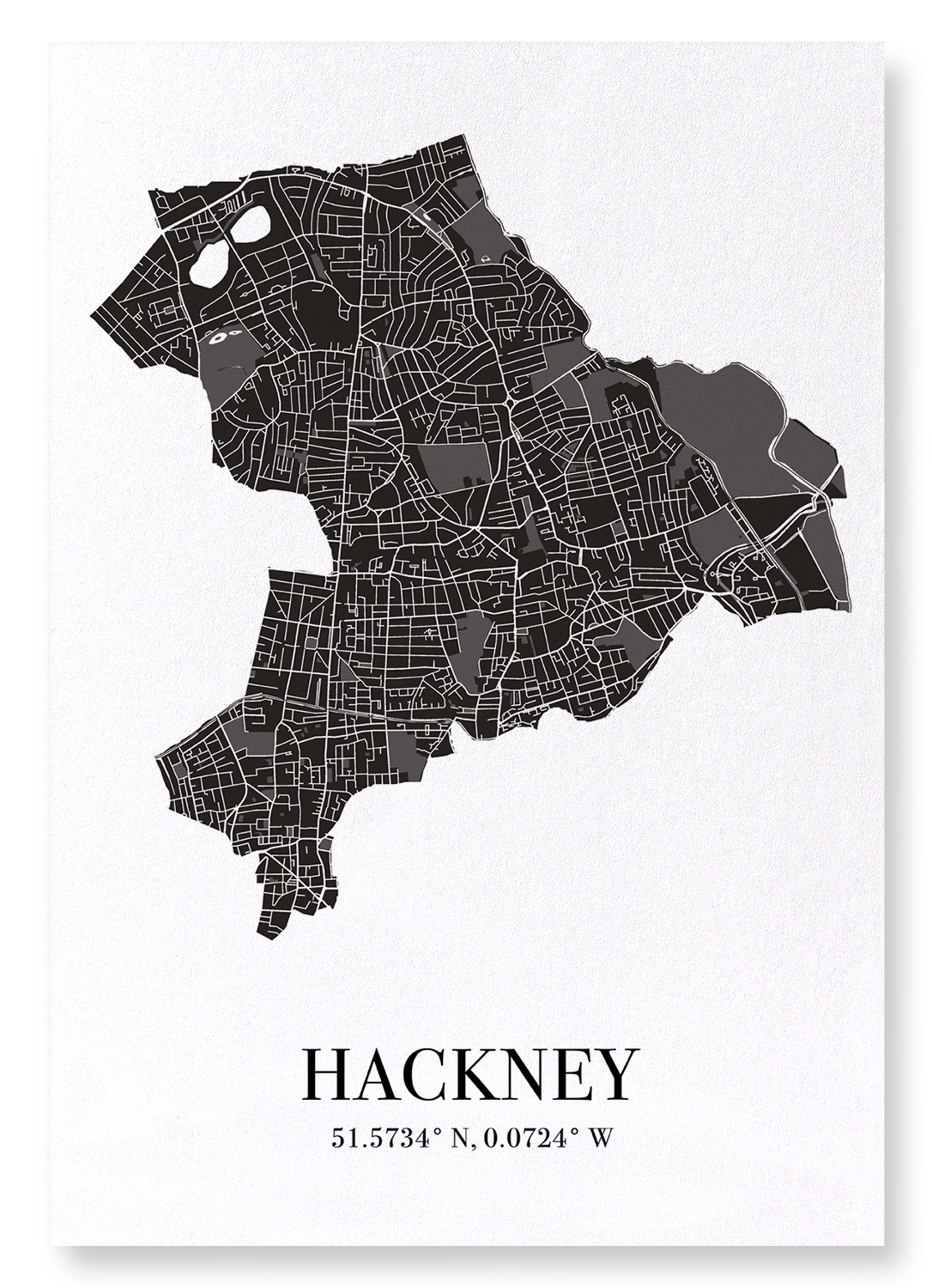 HACKNEY CUTOUT: 2xPrints