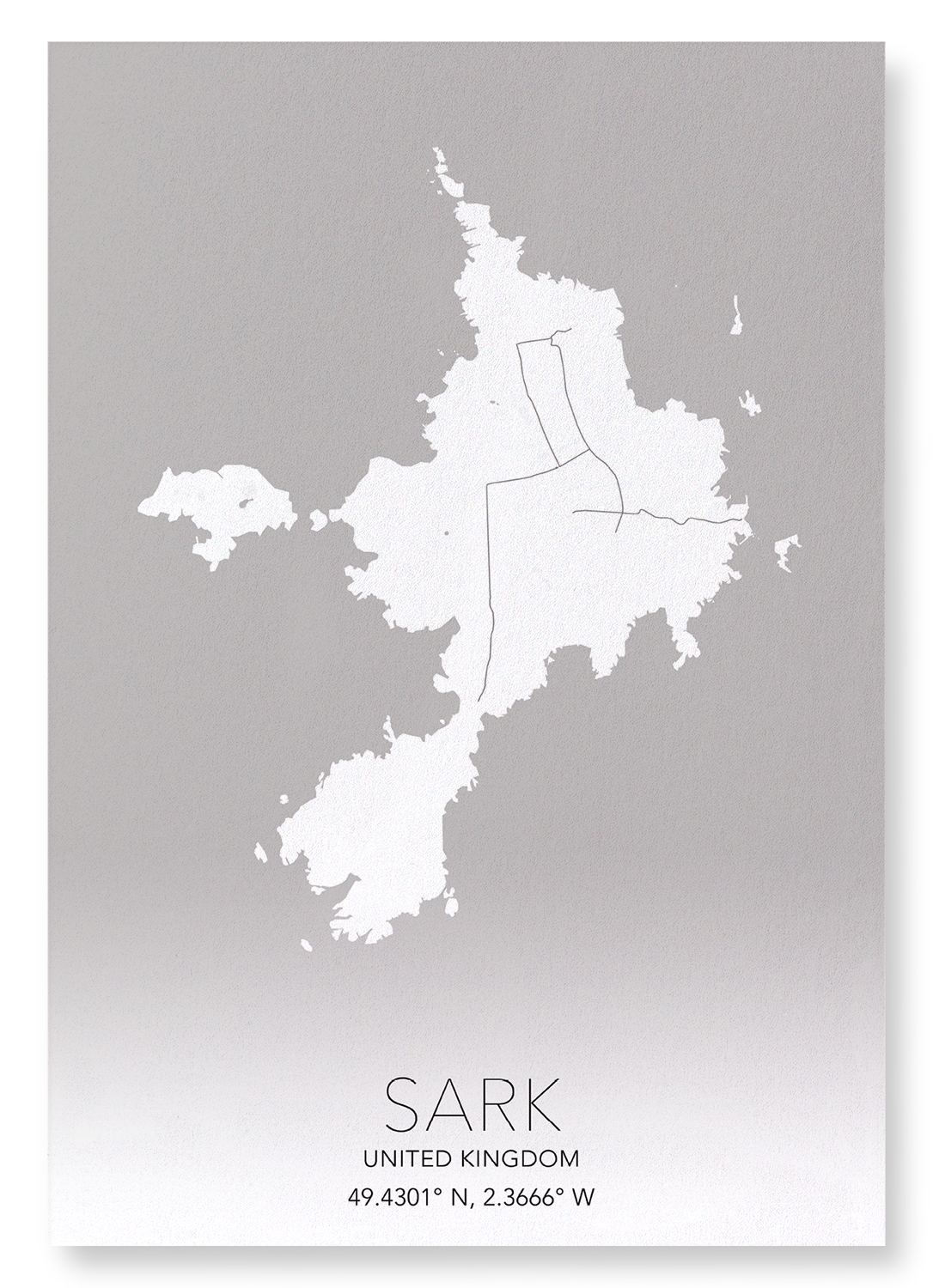 SARK FULL MAP: Map Full Art Print