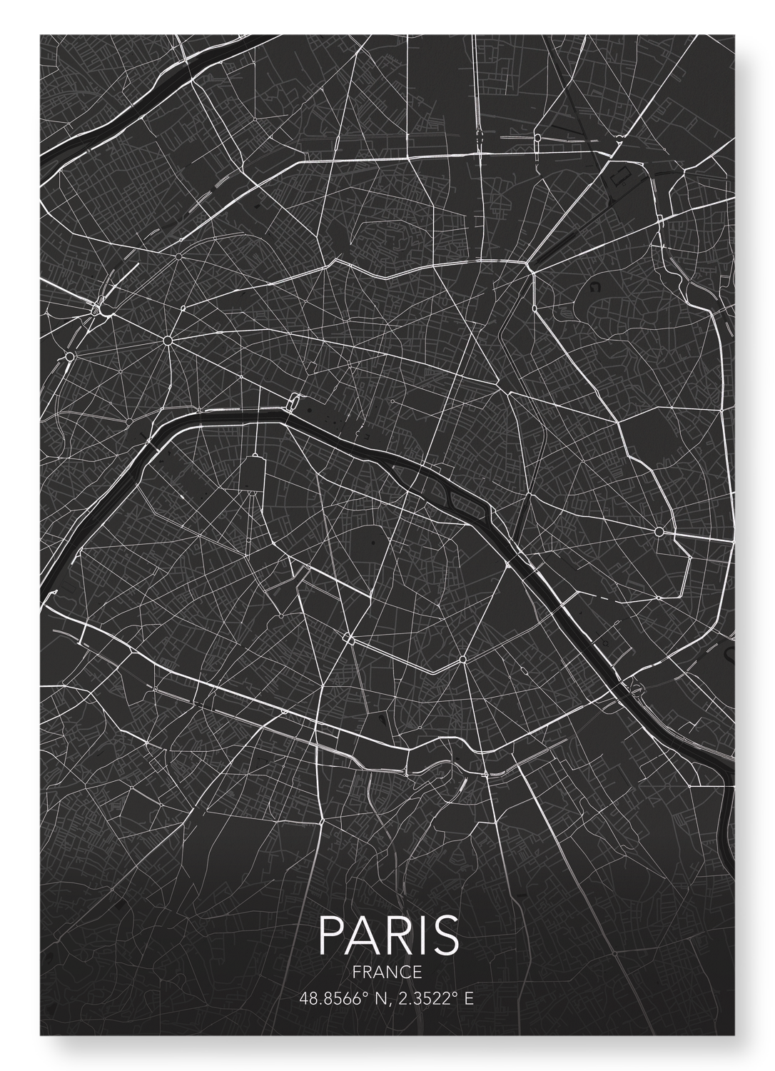 PARIS FULL: Art Print