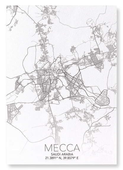 MECCA FULL: Map Full Art Print