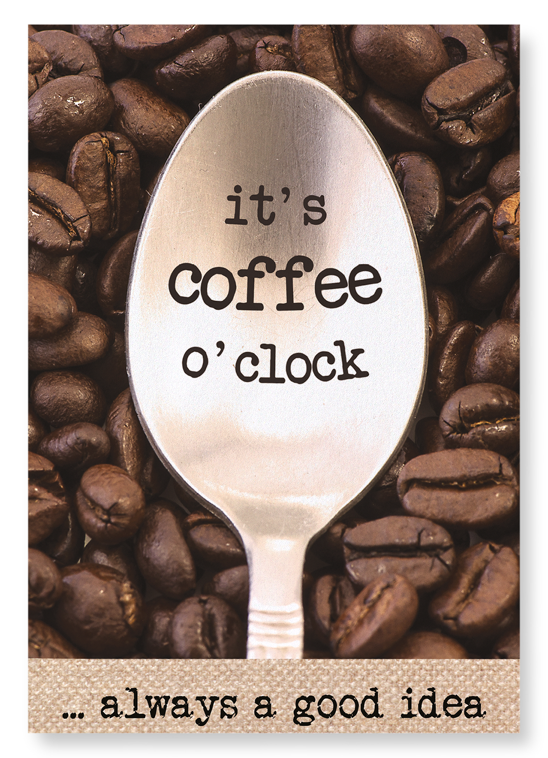 COFFEE O’CLOCK: Photo Art Print