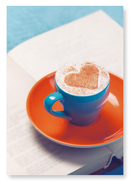 COFFEE AND BOOK: Photo Art Print