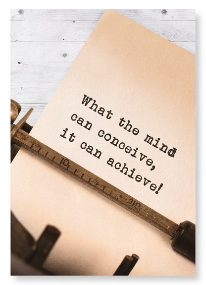 MIND THAT CONCEIVES: Photo Art Print