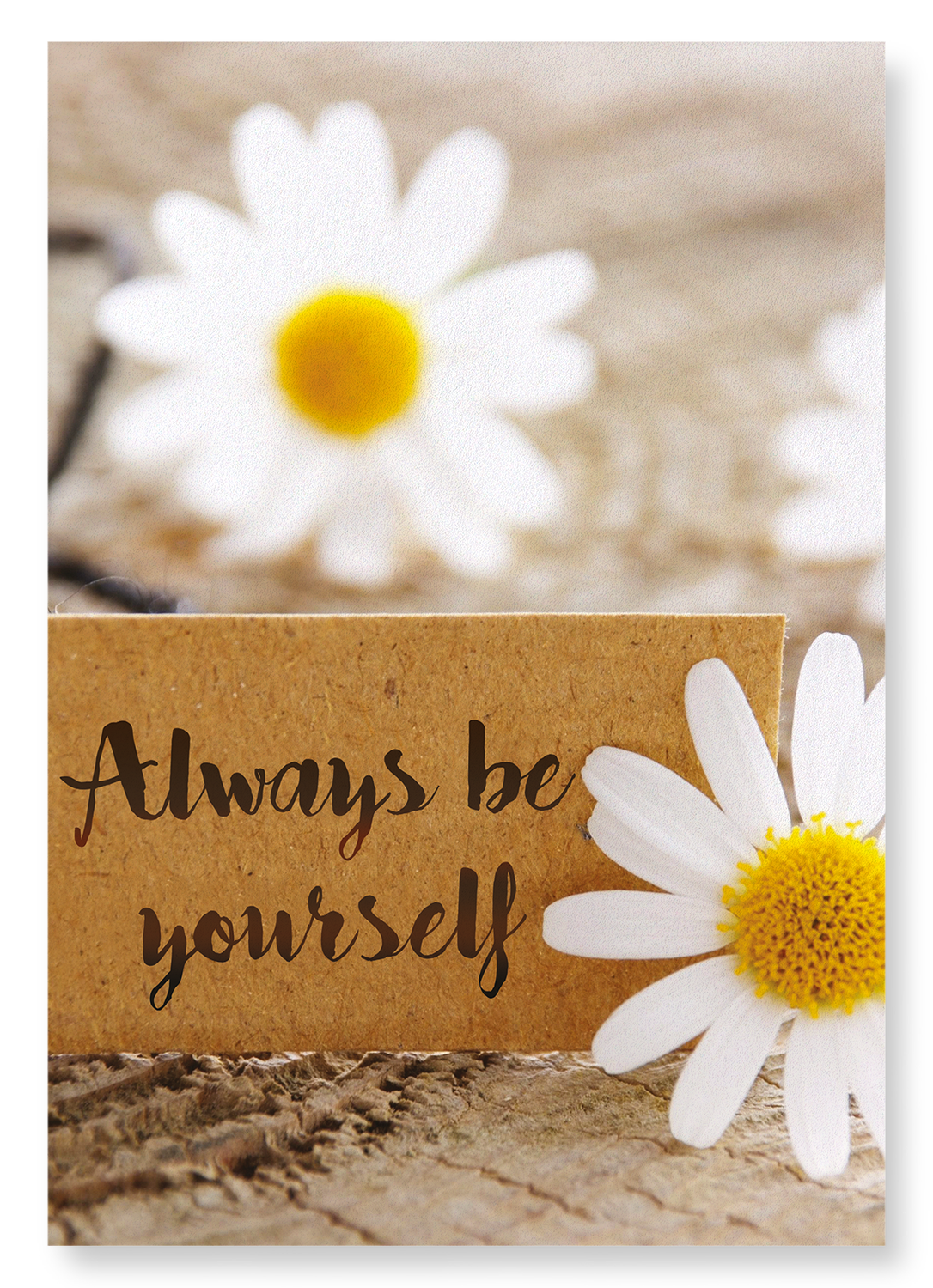 ALWAYS BE YOURSELF: Photo Art Print
