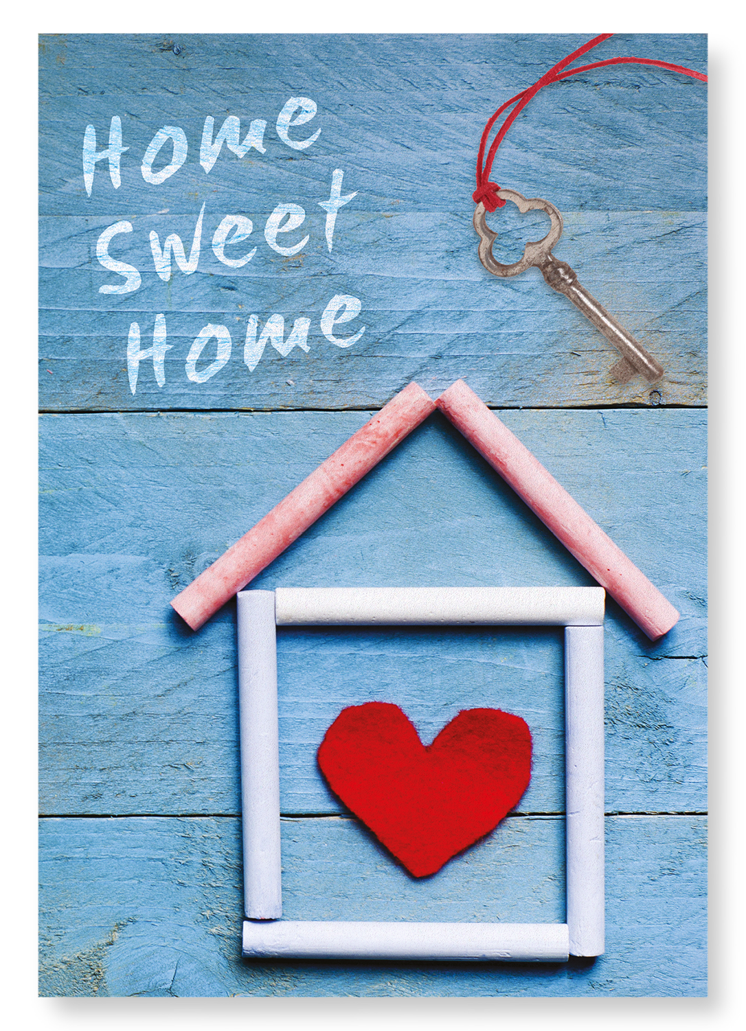 HOME SWEET HOME: Photo Art Print