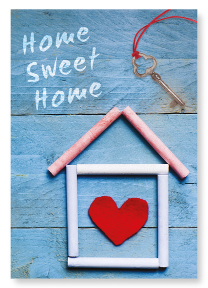 HOME SWEET HOME: Photo Art Print