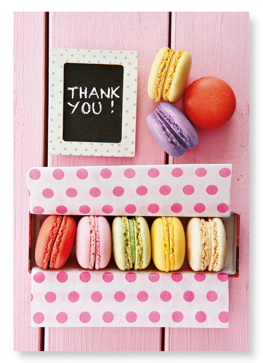 THANK YOU MACARON: Photo Art Print