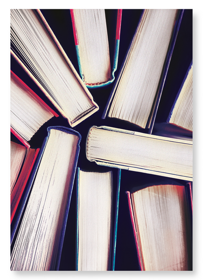 SNAPSHOT OF BOOKS: Photo Art Print