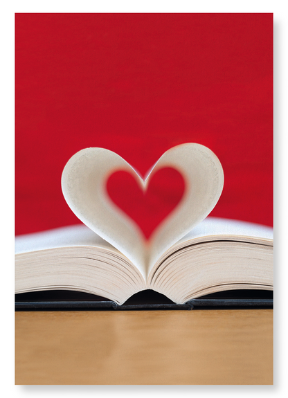 PAGE OF HEART: Photo Art Print