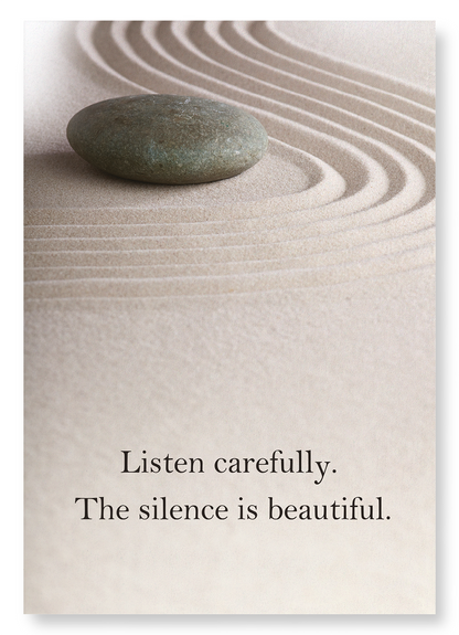 ZEN STONE: Photo Art Print