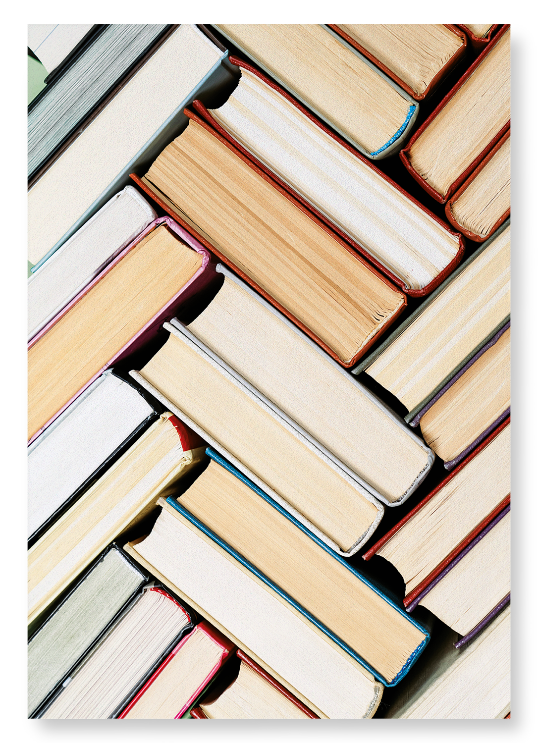 HERRINGBONE BOOKS: Photo Art Print