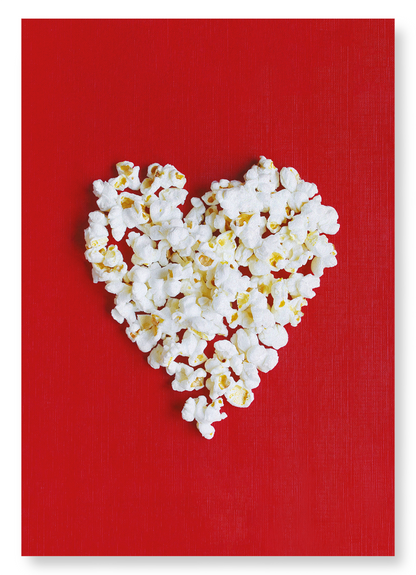 POPCORN HEART: Photo Art Print