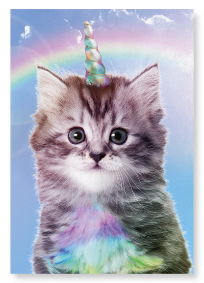 UNICORN CAT: Photo Art Print