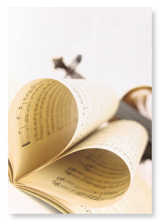 LOVE FOR MUSIC: Photo Art Print