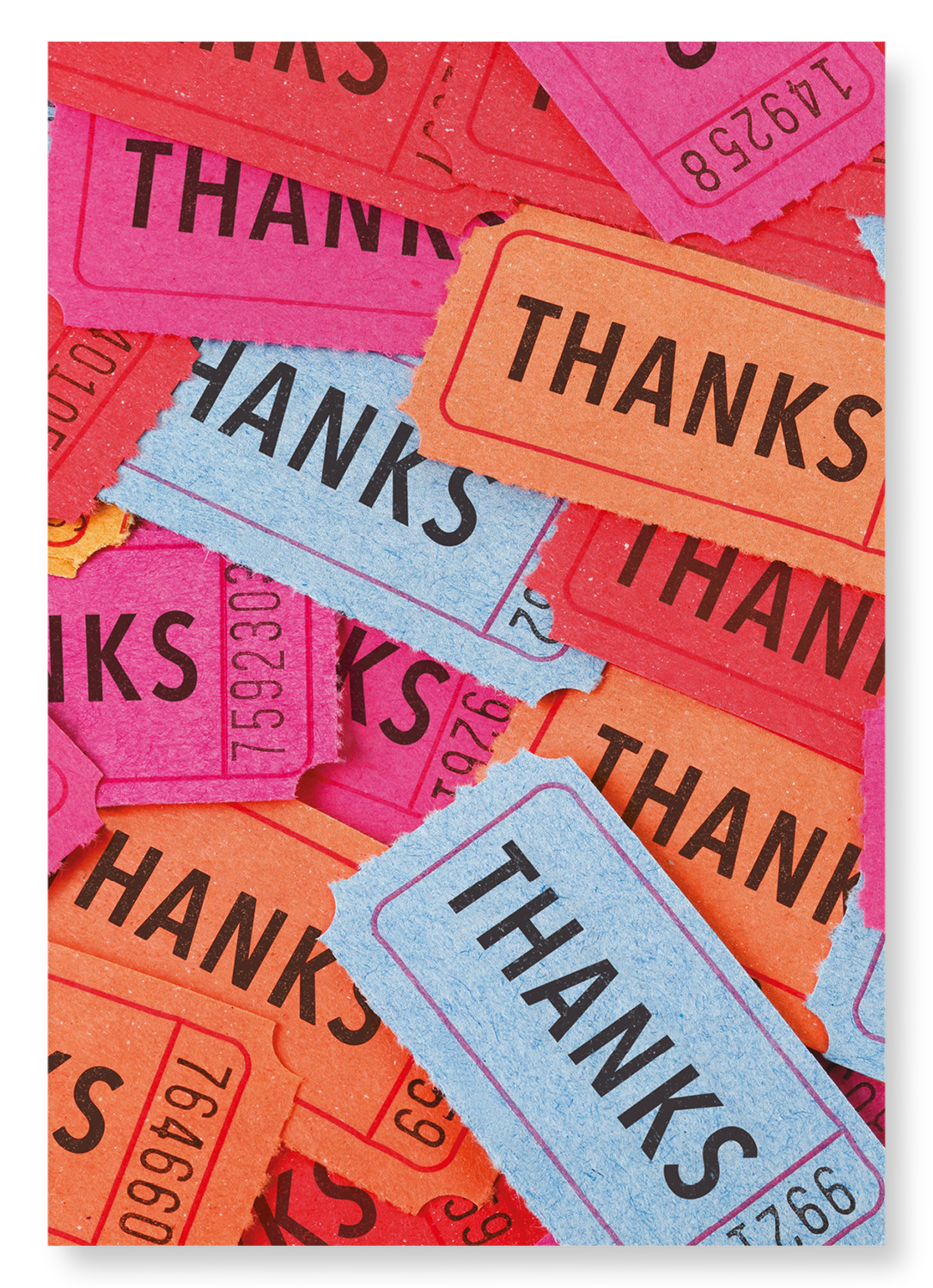 CINEMA TICKETS OF THANKS: Photo Art Print