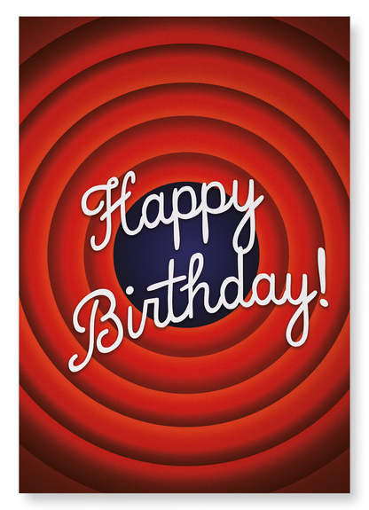 LOONEY BIRTHDAY: Vintage Art Print