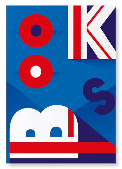 UNION JACK BOOKS: Modern deco Art Print