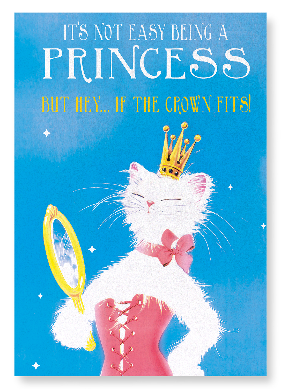 PRINCESS CAT: Vintage Art Print