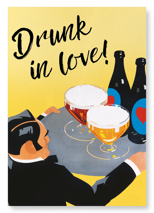 DRUNK IN LOVE: Vintage Art Print