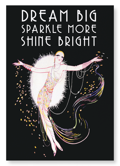 DREAM BIG: Vintage Art Print