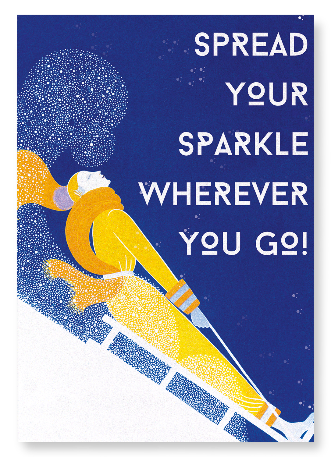 SPREAD YOUR SPARKLE: Vintage Art Print