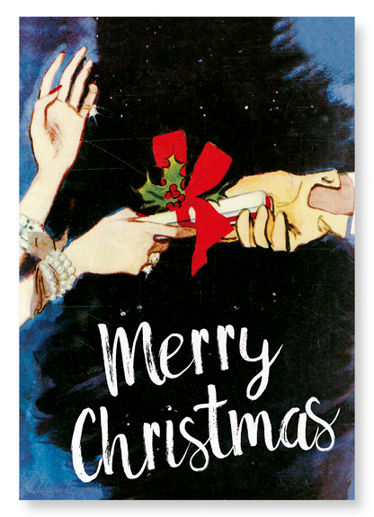 CHRISTMAS CRACKER: Vintage Art Print
