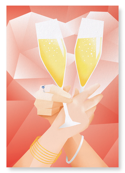 TOAST OF MRS AND MRS: 2xPrints