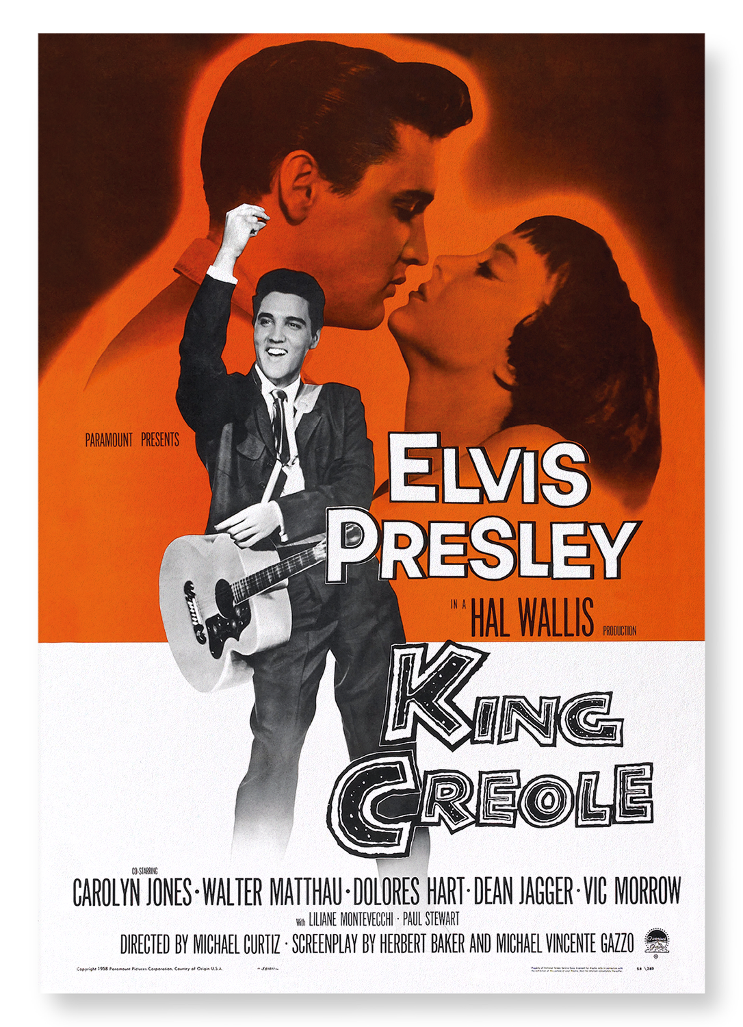 KING CREOLE (1958): Poster Art Print