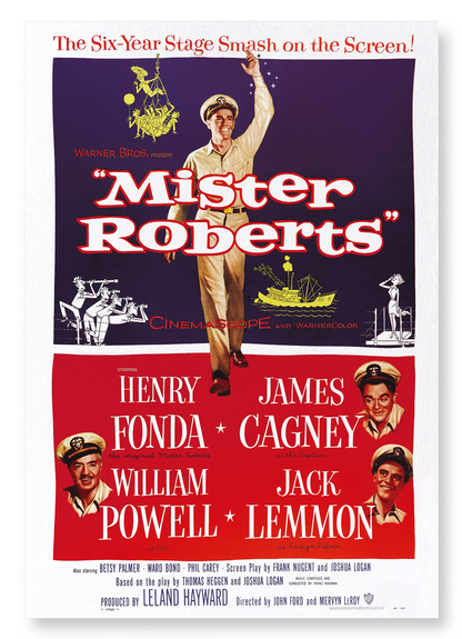 MISTER ROBERTS (1955): Poster Art Print