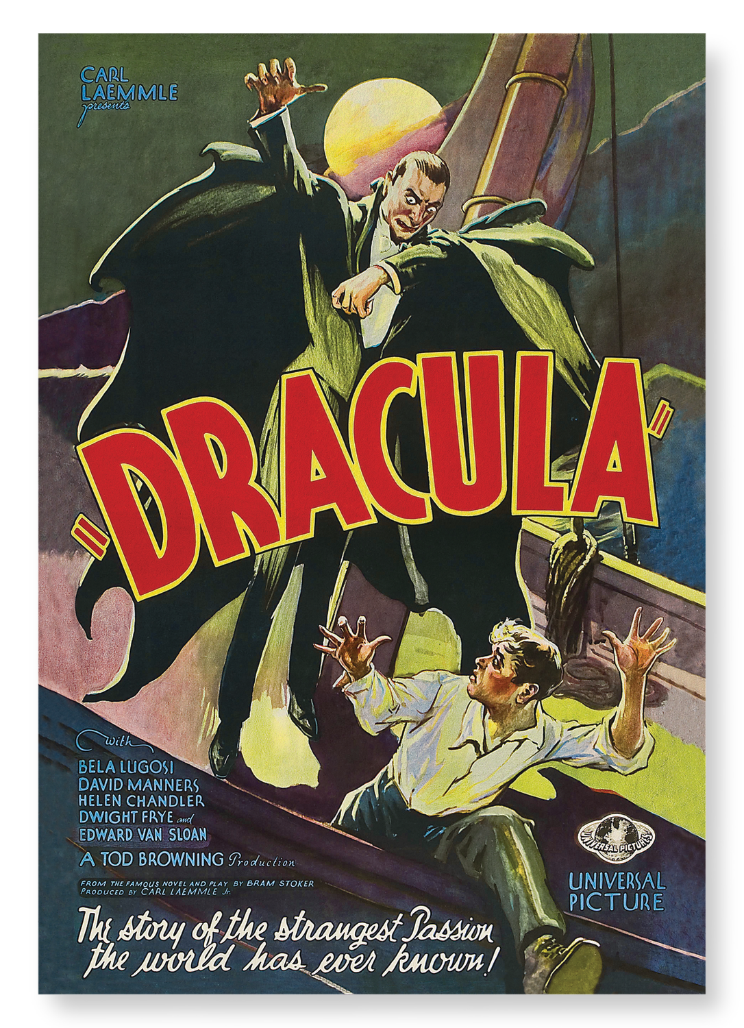 DRACULA (1931): Poster Art Print