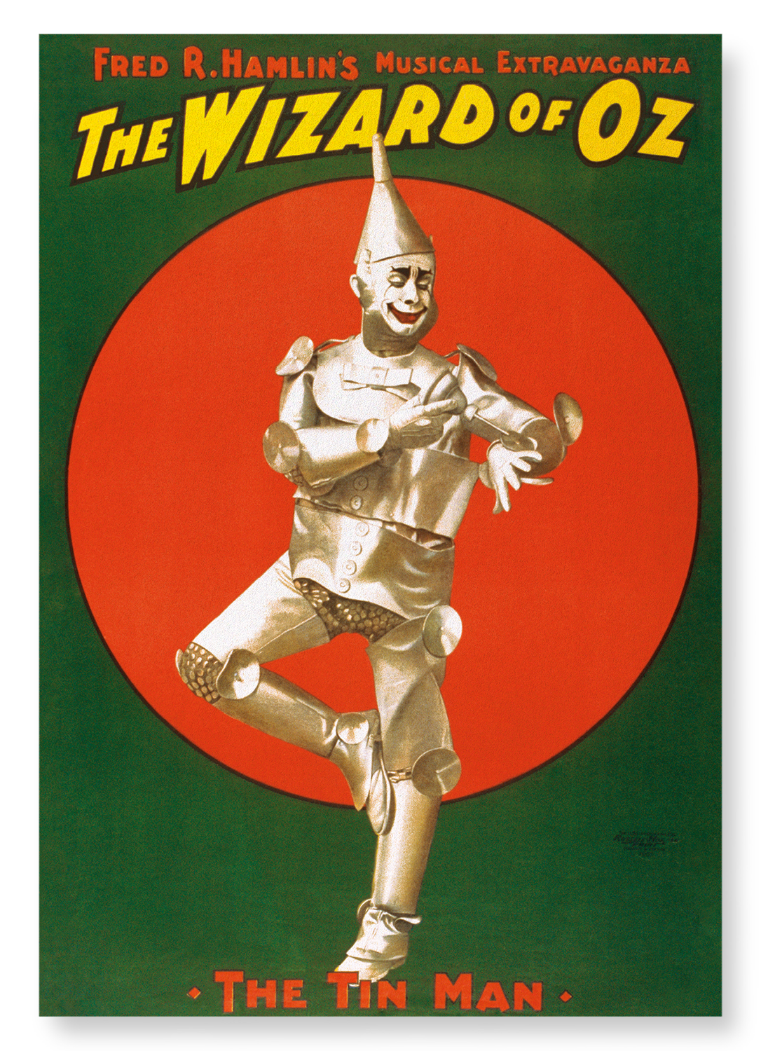 THE WIZARD OF OZ (1902): Poster Art Print