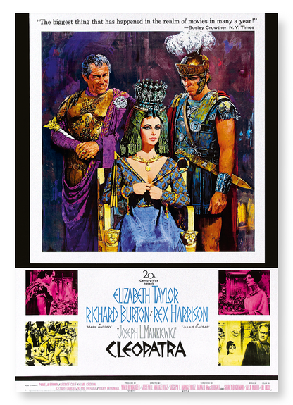 CLEOPATRA (1963): Poster Art Print