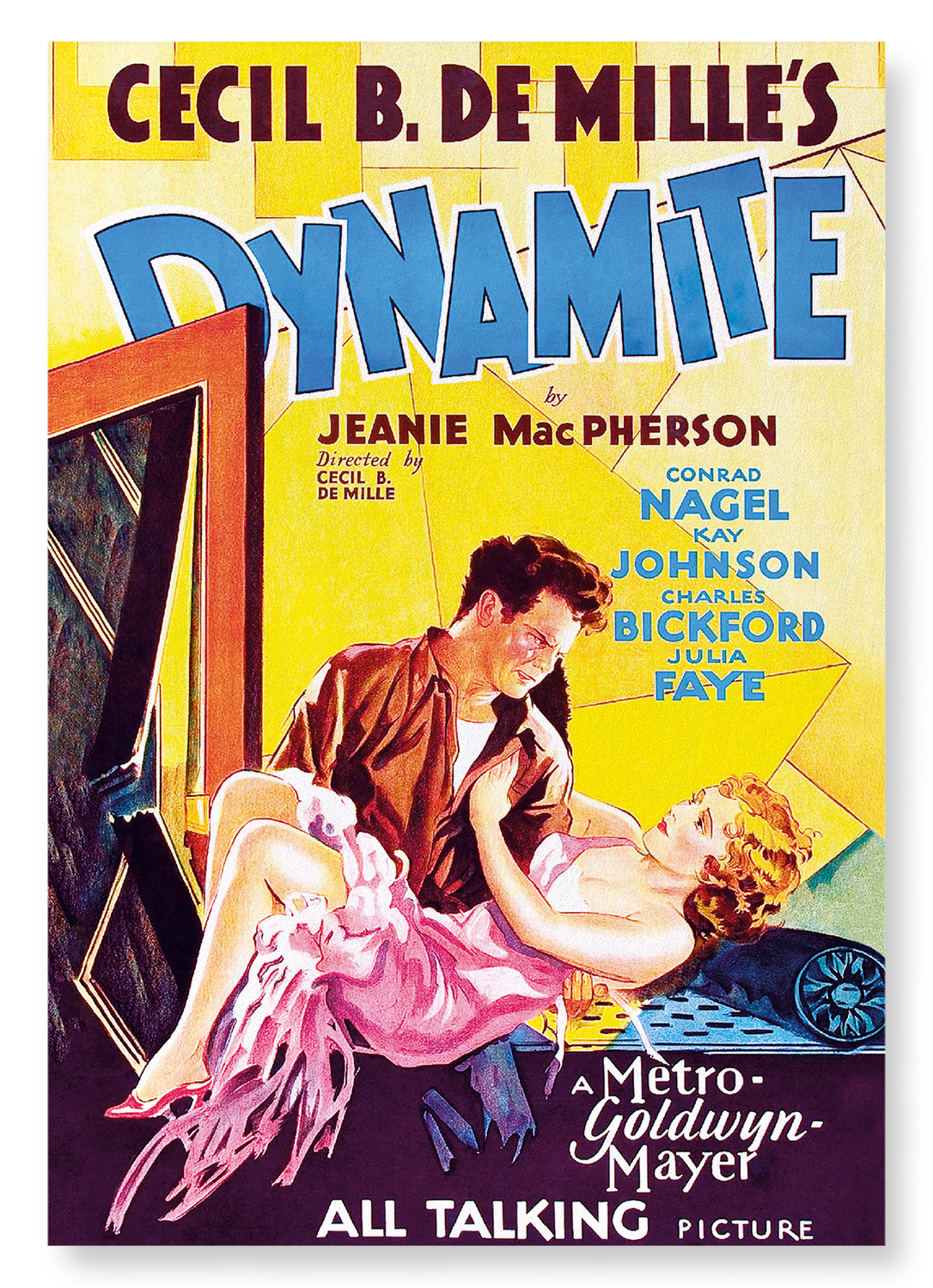 DYNAMITE (1929): Poster Art Print