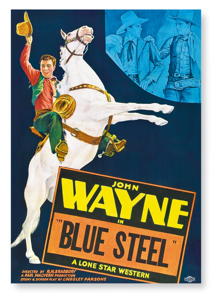 BLUE STEEL (1934): Poster Art Print