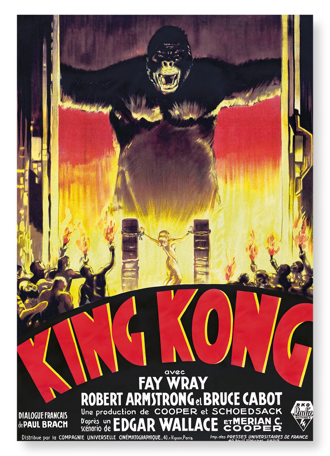 KING KONG (1933): Poster Art Print