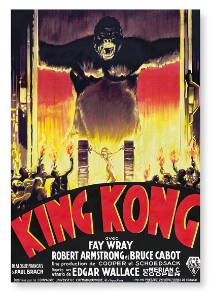 KING KONG (1933): Poster Art Print