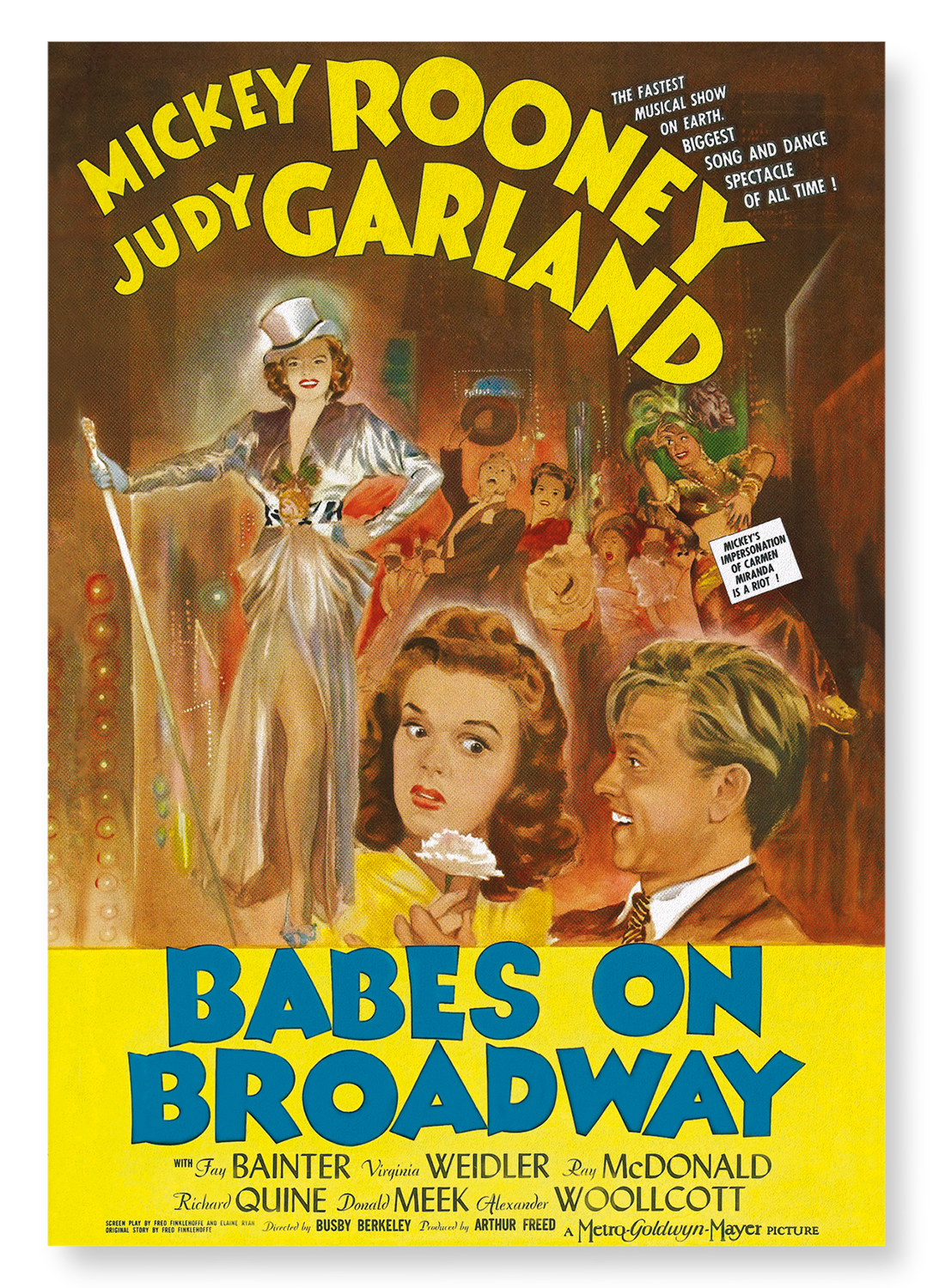 BABES ON BROADWAY (1941): Poster Art Print