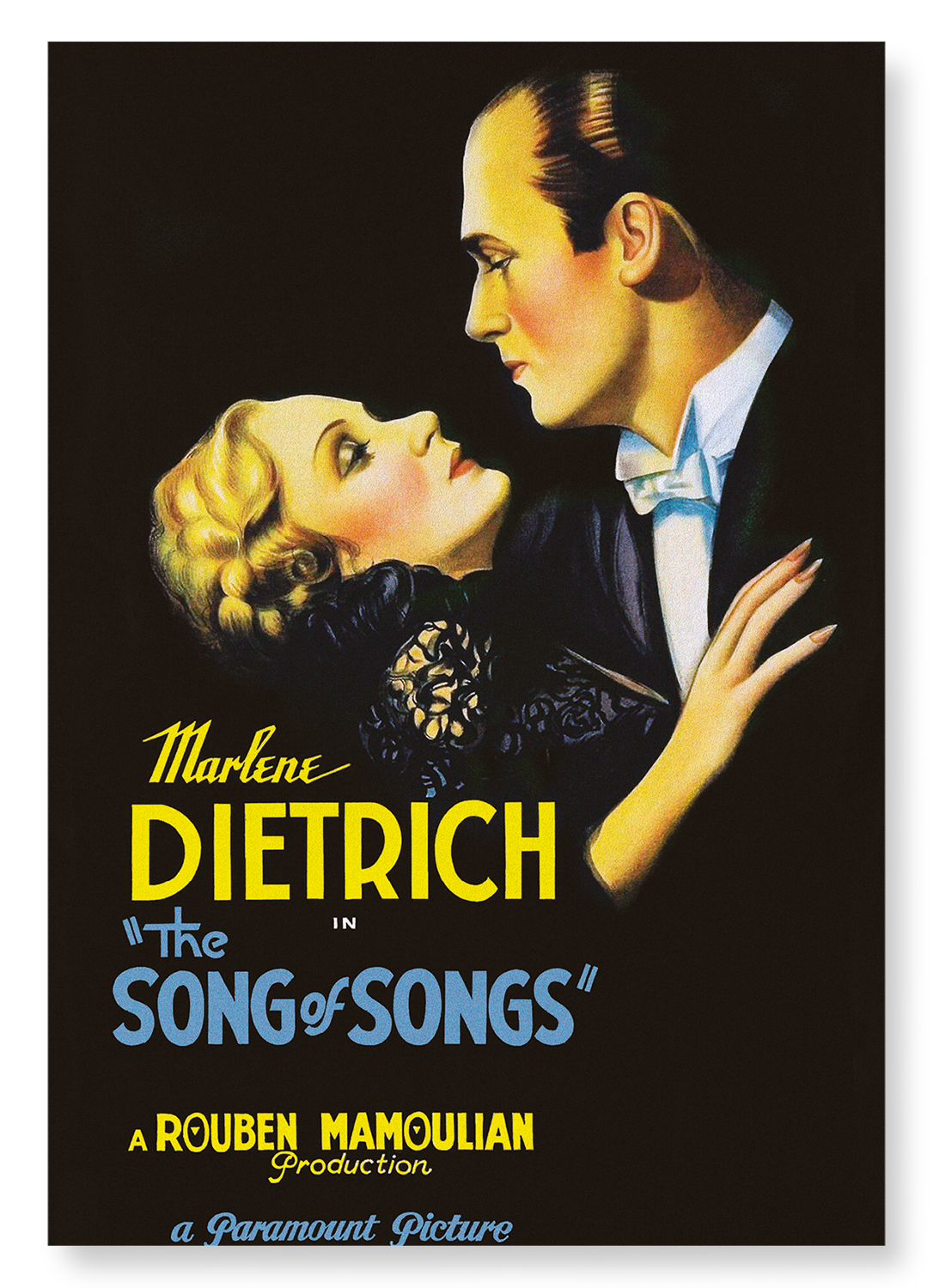 THE SONG OF SONGS (1933): Poster Art Print