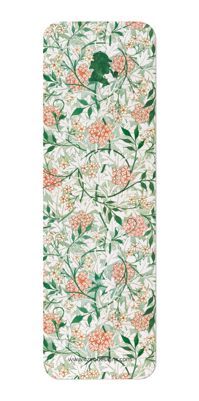 Ezen Designs - Sherlock Holmes Jasmine wallpaper - Bookmark - Front