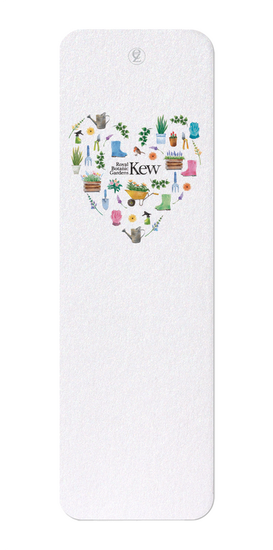Ezen Designs - Garden Heart of Kew Gardens - Bookmark - Front
