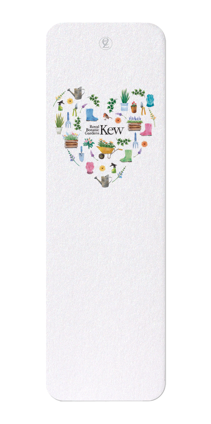 Ezen Designs - Garden Heart of Kew Gardens - Bookmark - Front