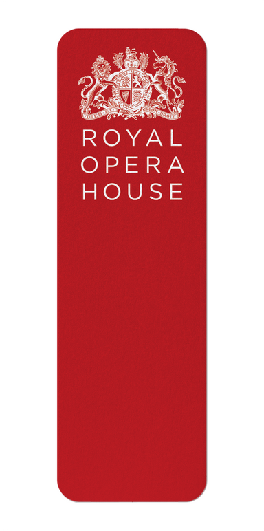 Ezen Designs - Royal Opera House - Bookmark - Front