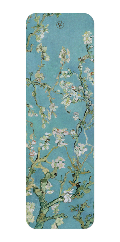 Ezen Designs - Blossoming almond tree by Van Gogh - Bookmark - Front