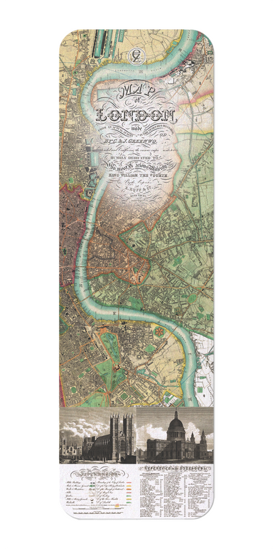 Ezen Designs - London (1827) - Bookmark - Front