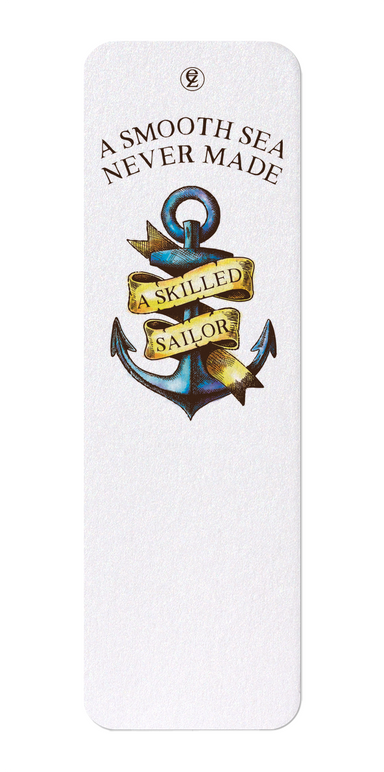 Ezen Designs - Skilled sailor - Bookmark - Front