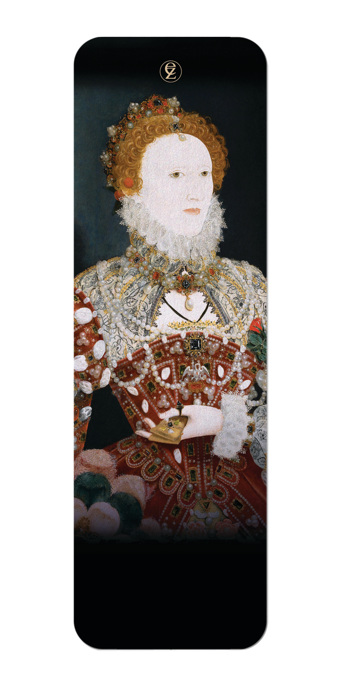 Ezen Designs - Portrait of Queen Elizabeth I (1573) - Bookmark - Front